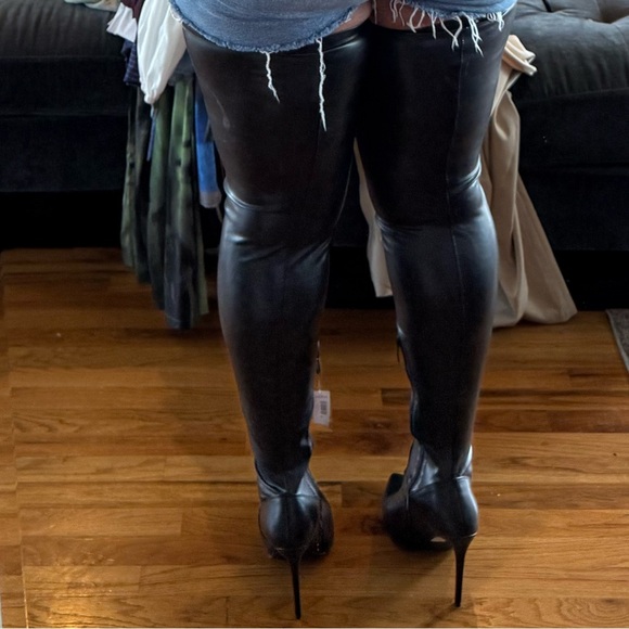Torrid Black Over-the-Knee Thigh High Boots - Picture 12 of 14